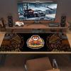 Burger Fries Fun Large Size Mouse Pad Large Gaming Table Cushion Nonslip Laptop Tablet Big Mousepad Xxl Mat Mini Pc Playmat With Lock Edge
