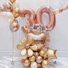 Birthday Decoration Digit Balloon Wedding Valentine's Day Anniversary Festival Children's Birthday Party DIY Ornament Balloons