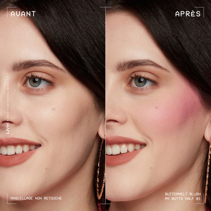 NYX Professional Makeup Buttermelt Rouge Rouge MY BUTTA HALF