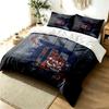 Detroit Tigers 3pc Duvet Cover Set Simple Modern Bedding Set Wrinkle Resistant Soft Fabric All Season Use a Perfect Gift