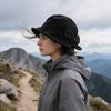 Fuzzy Cotton Corduroy Fisherman Hat With Wide Brim For Casual Women