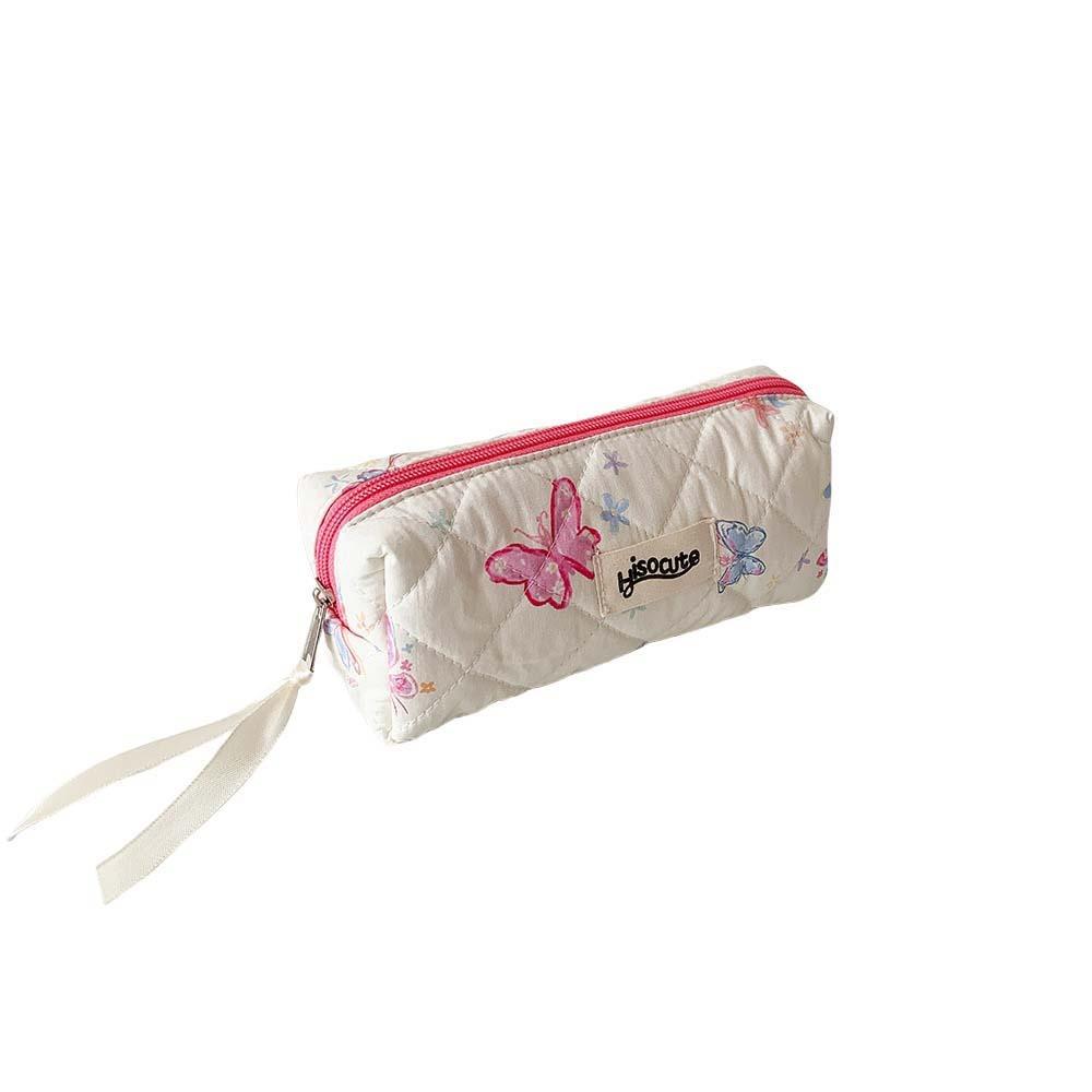 Desktop Storage Korean Style Pencil Case Butterfly Ins Pencil Pouch  School