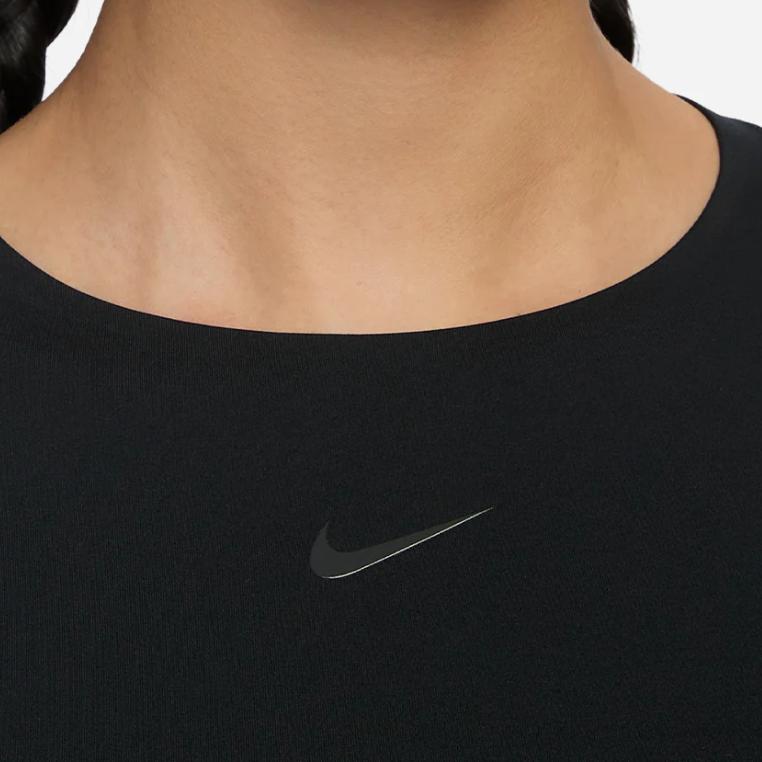Nike Solid Color Short Sleeve Pullover Round Neck T-Shirt Women tops IO1272-010