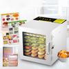 220V 600W 8 Trays Beef Jerky Making Tools Drying Machine Fruit Dryer Dehydrator for Fruit Meat Food Home Appliances