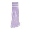 Women's Non-Slip Five-Finger Mid-Calf Yoga, Pilates, & Fitness Compression Socks