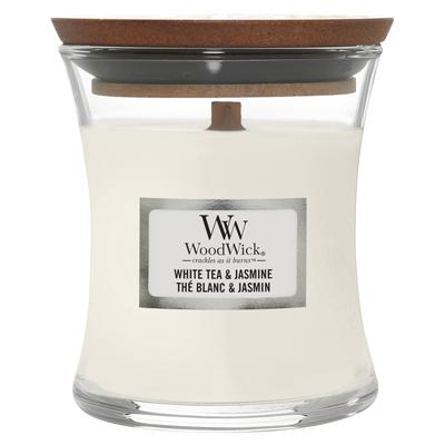 WoodWick JARS Jar White Tea Jasmine Aroma Candle S-size & []