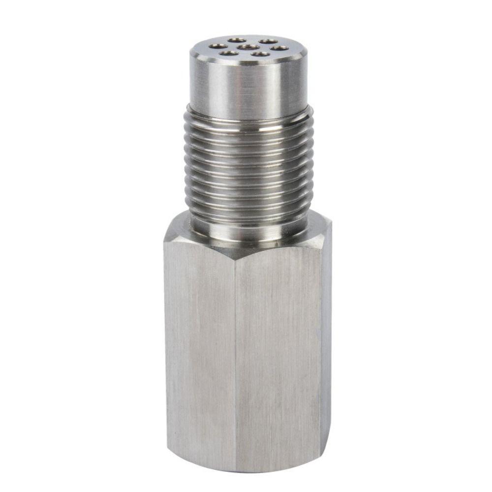 Silver Sensor Spacer Adapter Mini O2 Sensor Spacer Suitable Extension Filter  Car
