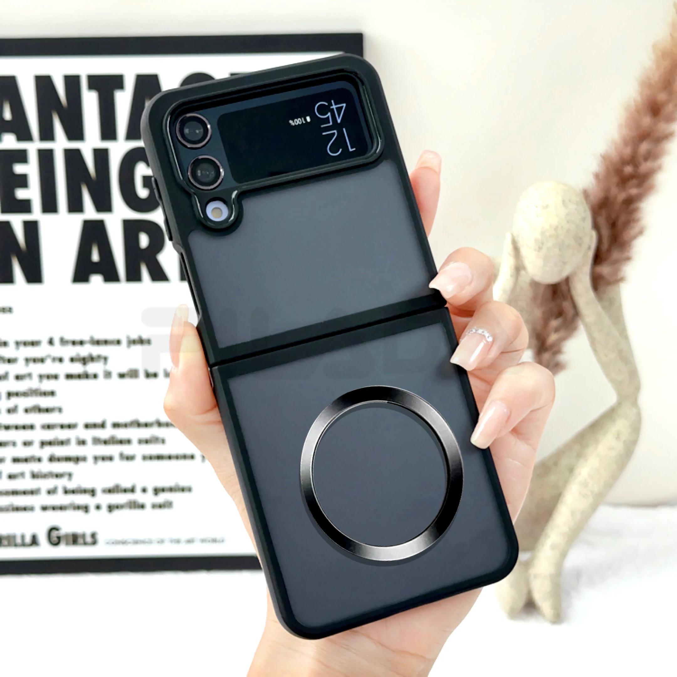 

Для Samsung Galaxy Z Flip 5 4 чехол, удобный для кожи, матовый черный прозрачный мягкий силиконовый противоударный защитный чехол, аксессуары