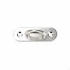 304 Stainless Steel Oval Door Latch, Loop Plate, Padlock Round Ring Rope Hook, Nautical