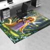3D Printed Fairy Tale,Princess,Rapunzel Anti-Slip Rug - Machine Washable Office Rug for Living Room, Bedroom, Office - Multiple Sizes