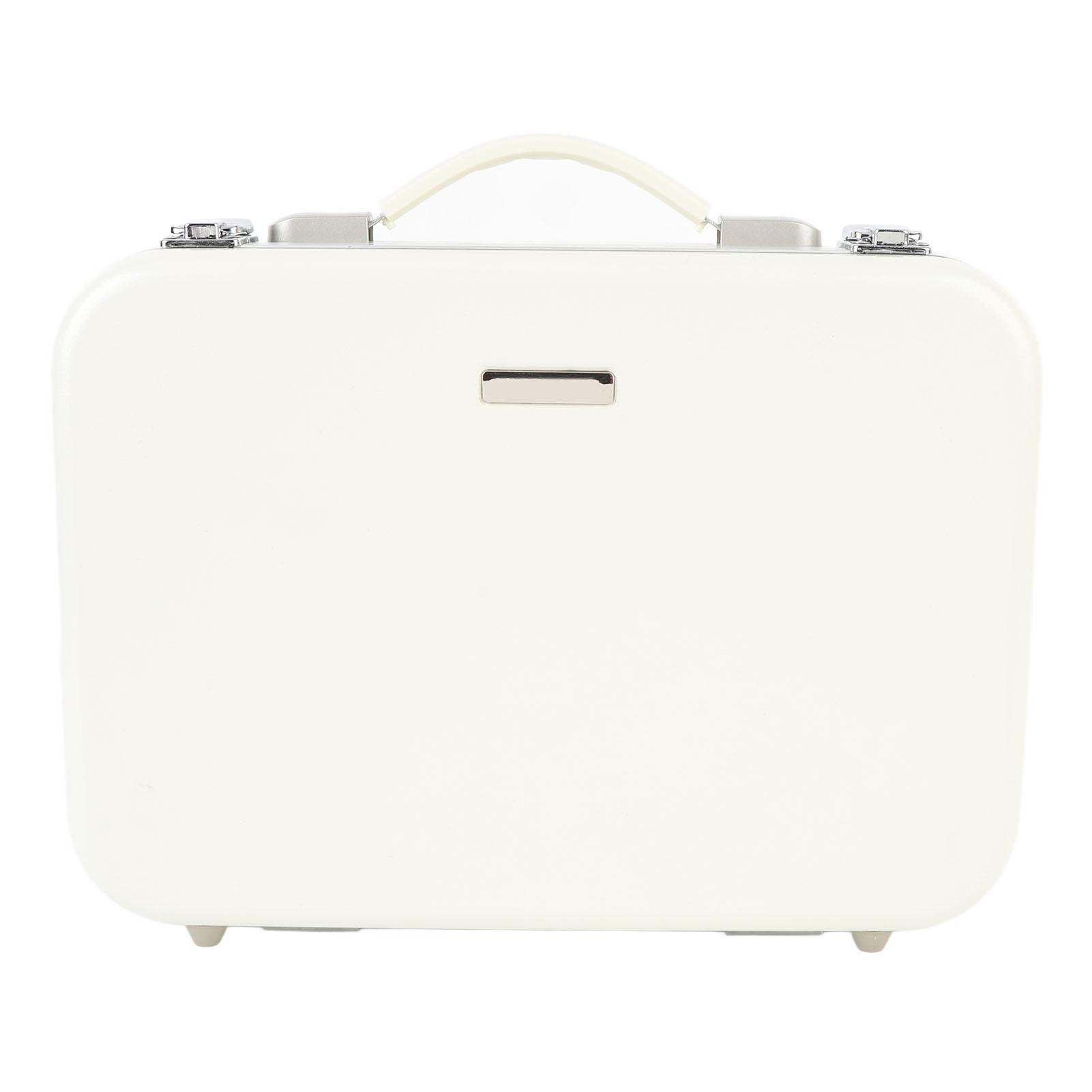 

Makeup Bag with LED Mirror USB Rechargeable 3 Colors Dimmable Cosmetic Case with Light Up Mirror for Travel