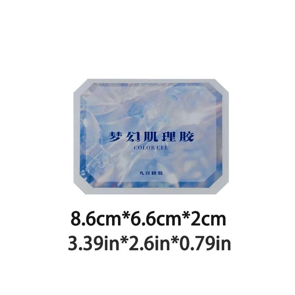 Esmalte de Gel de 9 Colores Polvo para Uñas Semipermanente 2025 Uñas de Gel