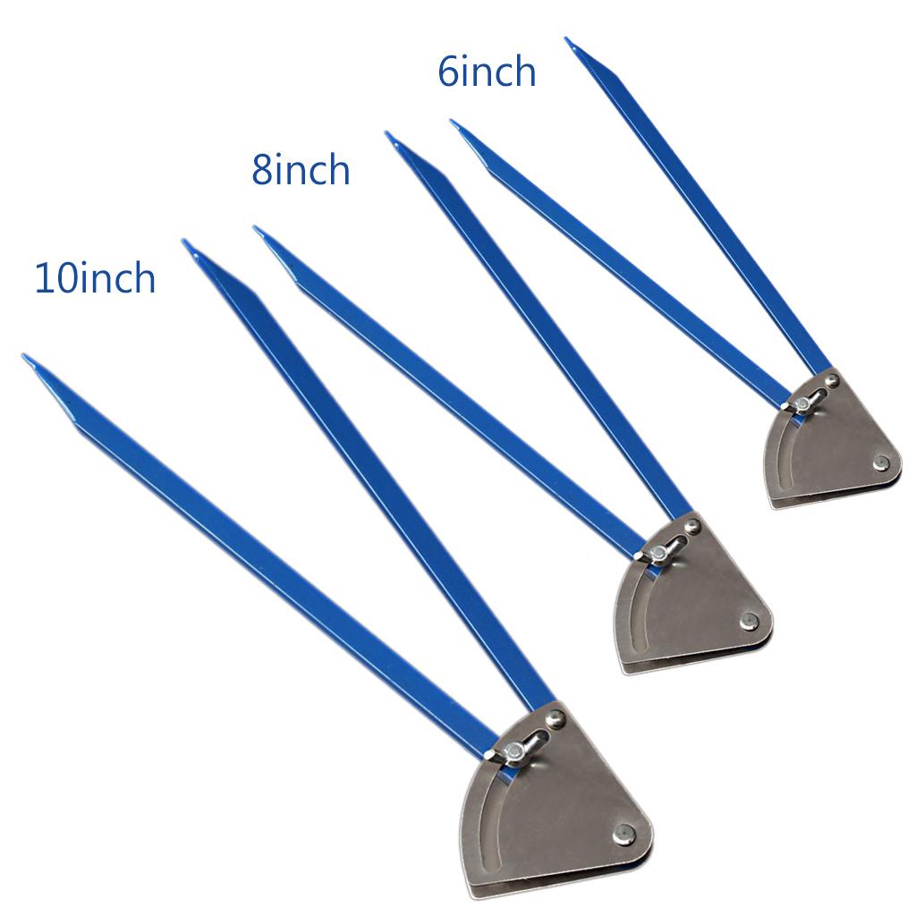 Screw-on Design Marking Gauge Alloy Steel Spring Compass Industrial Marking Gaug