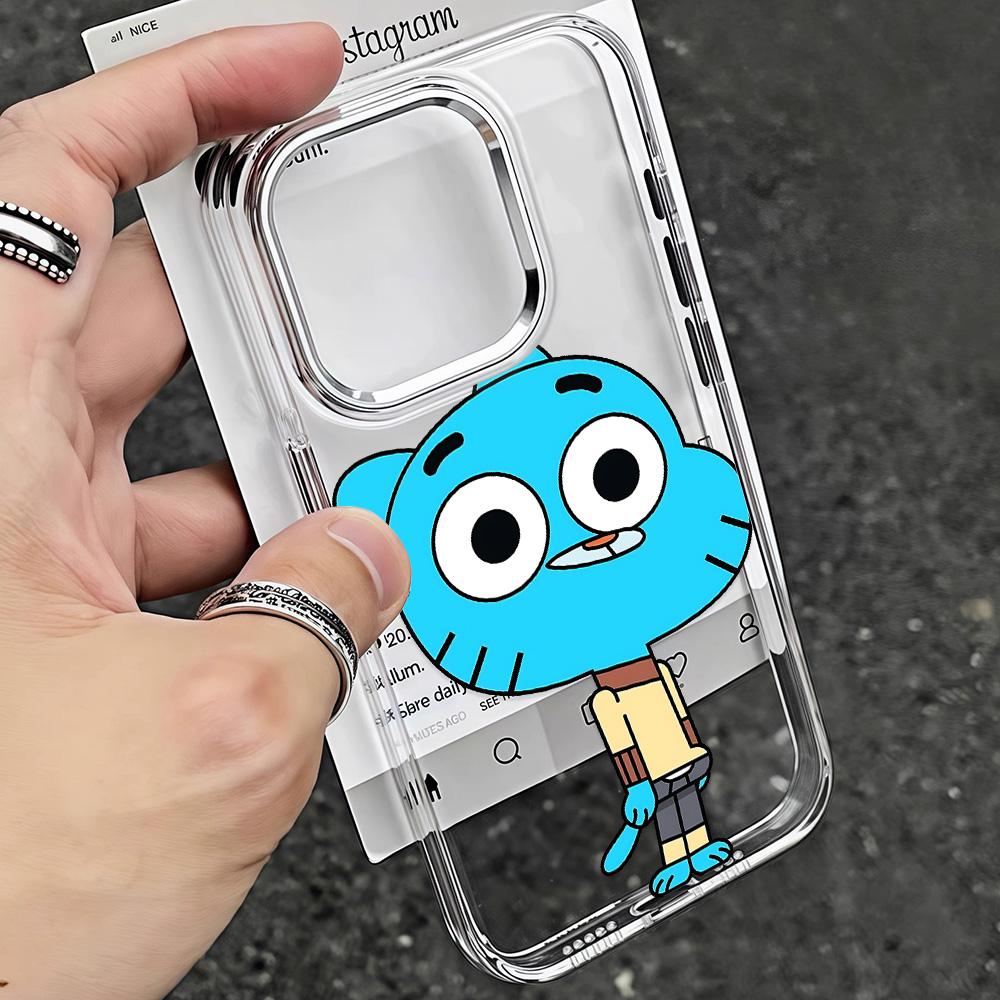 Cartoon Amazing WorldS G-GumballS Phone Case For Samsung Galaxy S25 S24 S23 S22 S21 S20 Note20 FE Ultra Edge Plus 4G 5G Cover