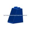 Small Particle-Compatible DIY 2x2x2 Slope Brick Educational Building Block Parts