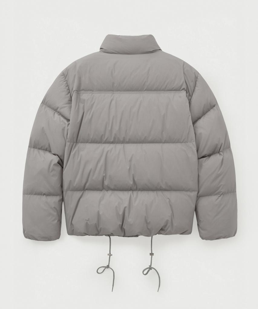 Satur Lauren Puffer Duck Down Padded Jacket Grey