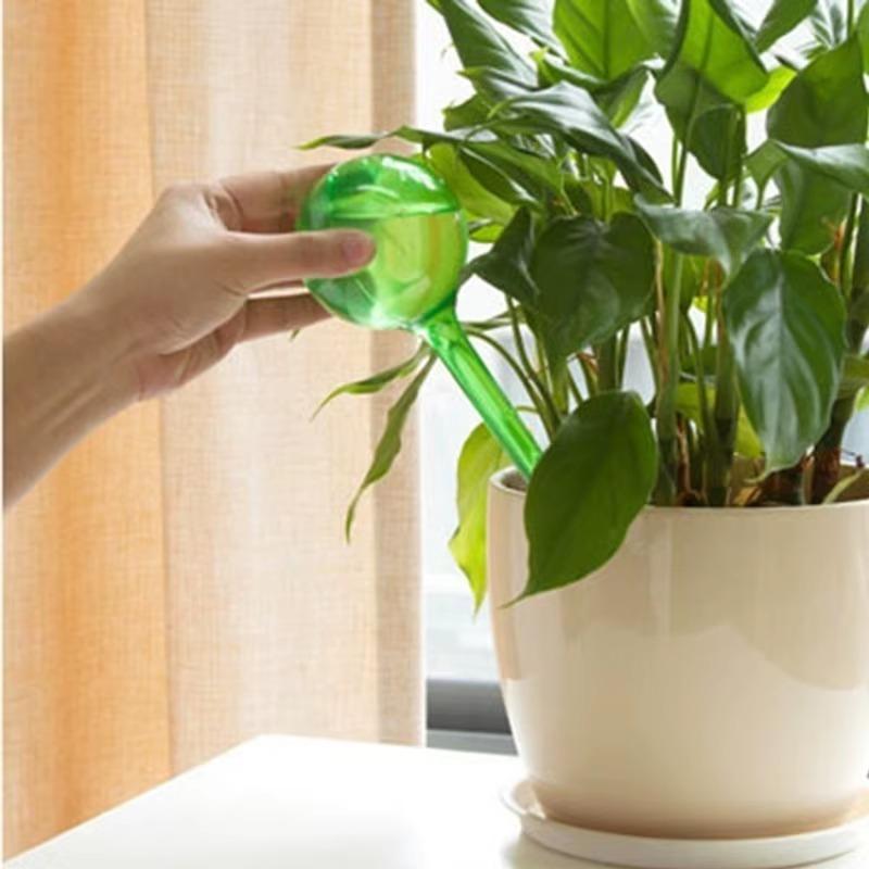 Watering Flower Imitation Glass Lazy Round Plant Flower Control Drip Ball Drip Irrigation Outdoor Garden Waterings Accessories