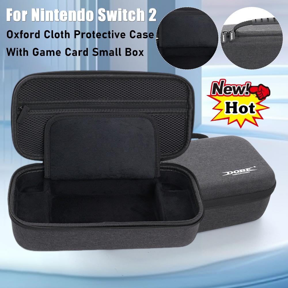 Oxford Cloth Storage Bag For Nintendo Switch 2 Protective Case Game Console Portable Handheld Bag For Switch 2 Gaming Accessori