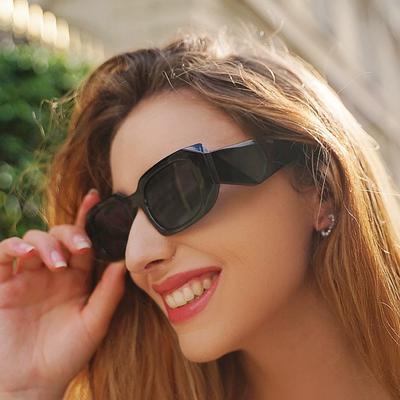 New Sunglasses for Men Women Trendy Sun Glasses Goggle Man Brand Designer Square Glasses Shades Female Eyewear Oculos