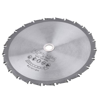 Ahşap İşleme Karbür Dairesel Testere Bıçağı TCT Kesme Diski 210*25.4mm 24 Diş