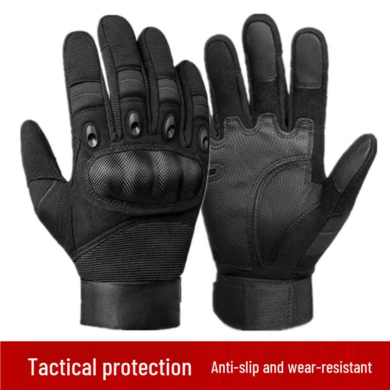 Taktische Handschuhe für Herren: Halb- und Vollfingeroptionen für Outdoor-Radfahren, Motorradfahren, Militär, Kampfsport und Fitnessschutz