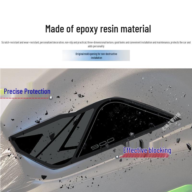 Kawasaki Z900 Anti-slip & Scratch-Resistant 3D Fuel Tank Sticker Accessory