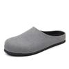 Fashion Leisure Walk Muller Shoes Male Casual Lazy Shoes Fashion Loafers Moccasins Slip on Men's Lazy Flats Men Half Drag Driving Shoes