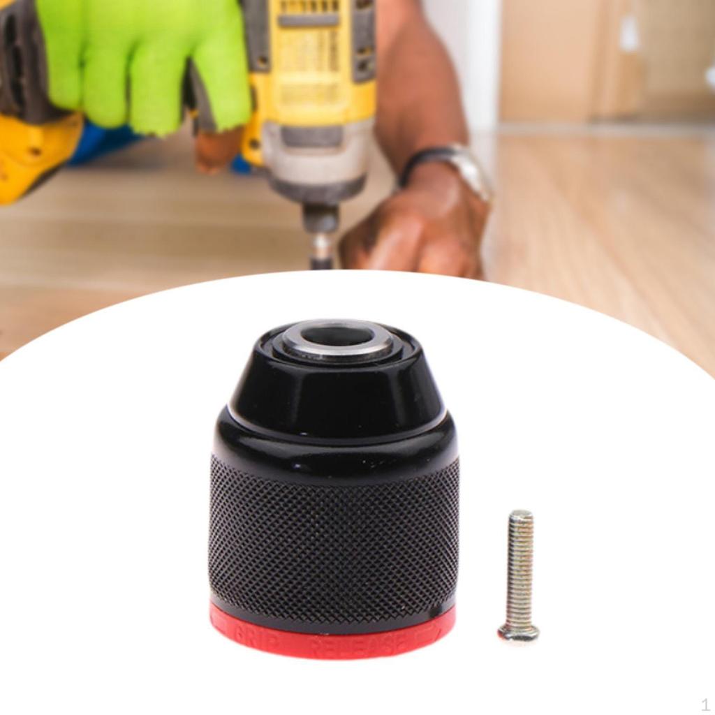 Drill Chuck Adapter Quick Change Compatible Parts Power Tool Metal for Home