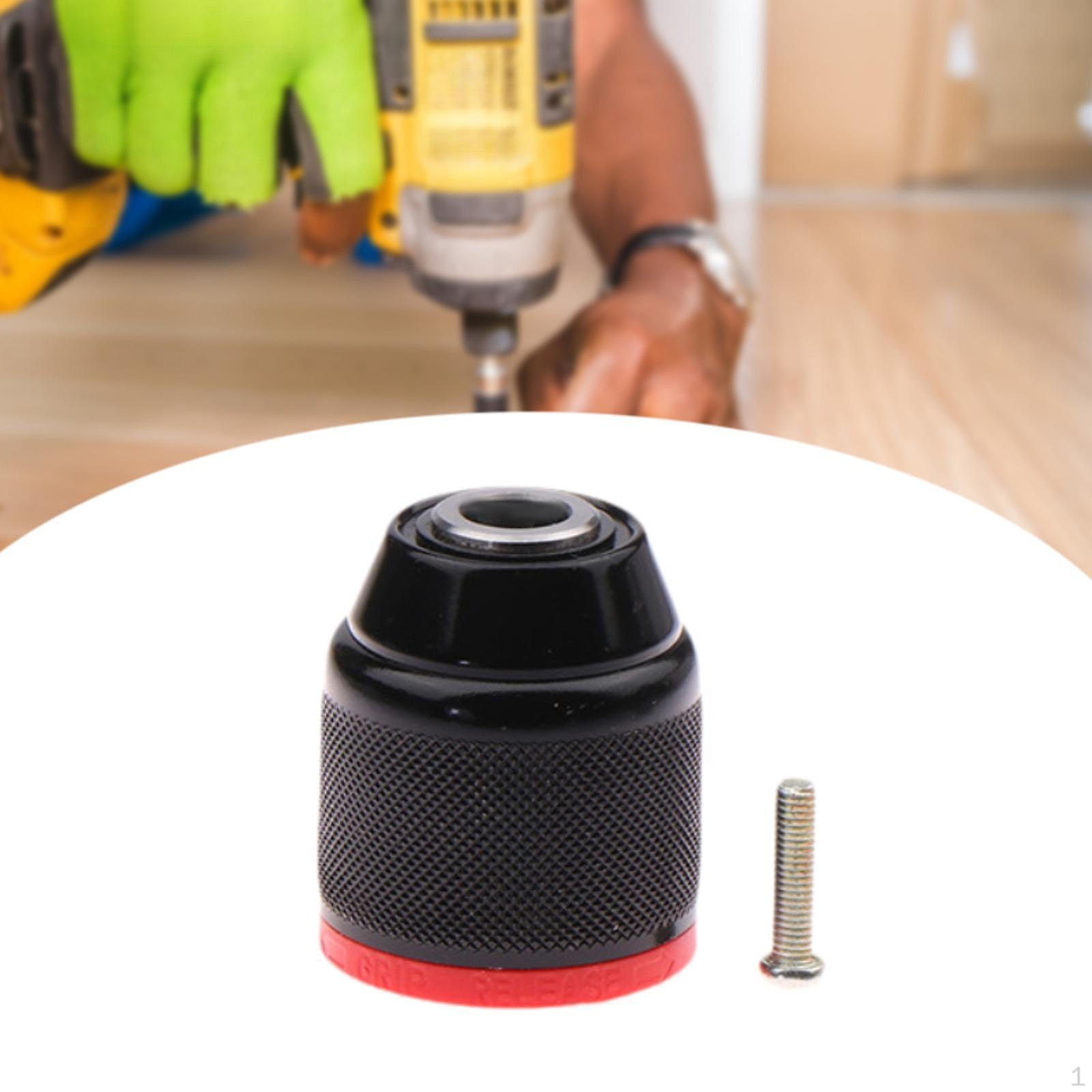 

Адаптер патрона для сверла, быстросменные совместимые детали, электроинструмент из металла для дома Height 4.6 cm