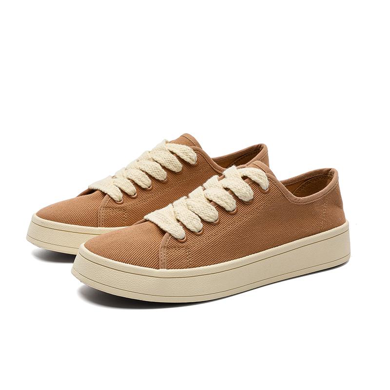 2025 Fashion Solid Color Men's Lace-Up Casual Shoes Low-Top Comfortable Daily Walking Shoe Breathable And  Anti -Slip Flat Shoes