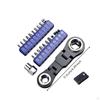 26 Pieces Mini Ratchet Bit Set Versatile Compact Wrench Fastener Driver Kit Ratcheting Screwdriver