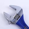 1 Pcs 8-inch Large Opening Short Handle Adjustable Wrench Large Opening Bathroom Short Handle Multifunctional Mini Wrench Tool