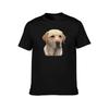 Yellow Lab Faithful Friend TShirt Comfortable Workout Short Sleeve Shirt