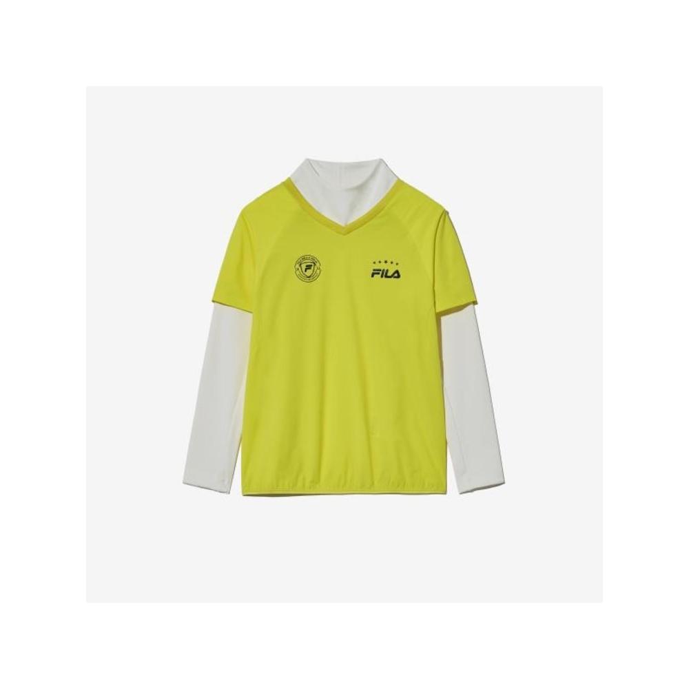 

[fila Kids] Футболка Pf Футболка тканая многослойная Fk2pog3303m Lgn q0zFk2pog3303mLgn LIMEGREEN/130