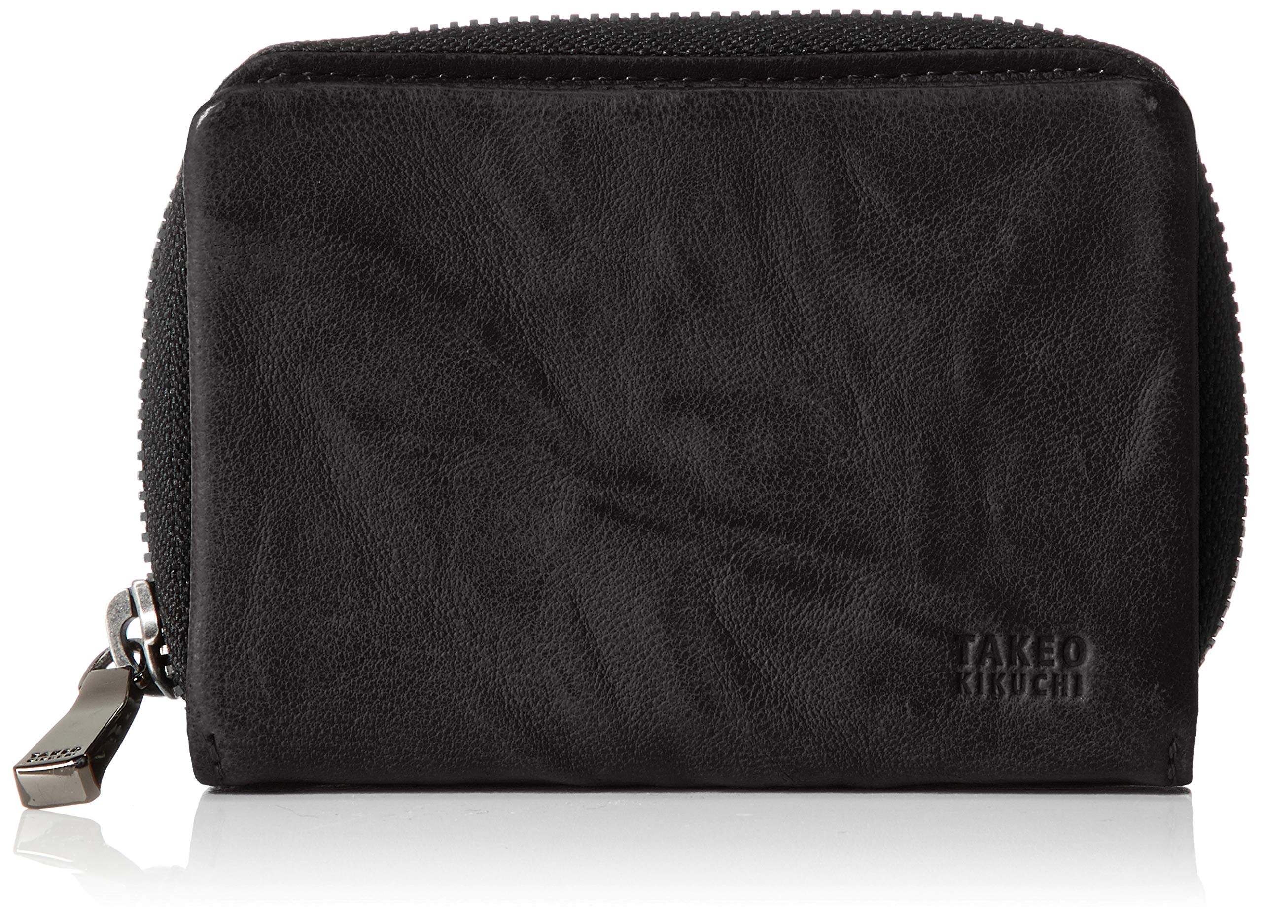 

Кошелек для монет Oyster Accessories, совместимый с отделением для карт, черный [Takeo Kikuchi], многоцелевой чёрный