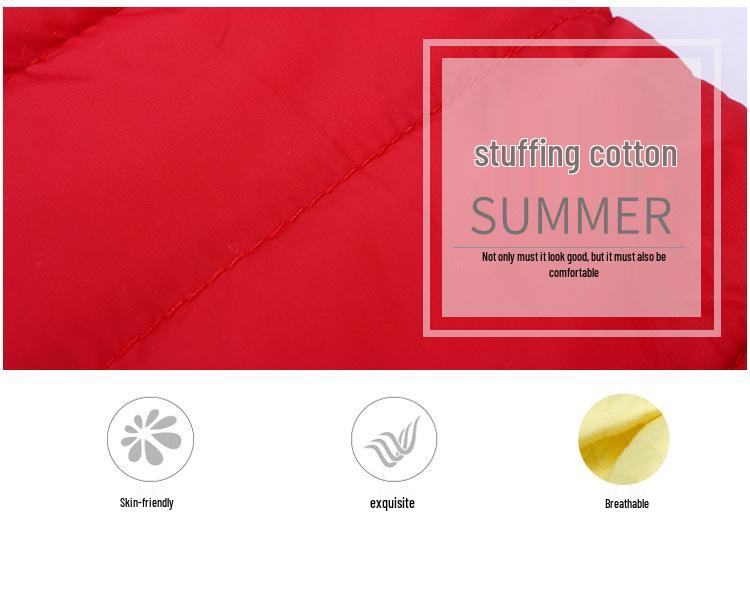 High-Waisted Warm Slimming Cotton Pants for Boys and Girls