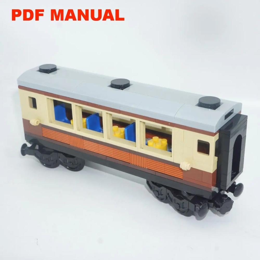 High-Tech MOC Train Motor Set 88002 Technical Building Block Train Carriage Base Tracks Power Functions Parts Kids Toys