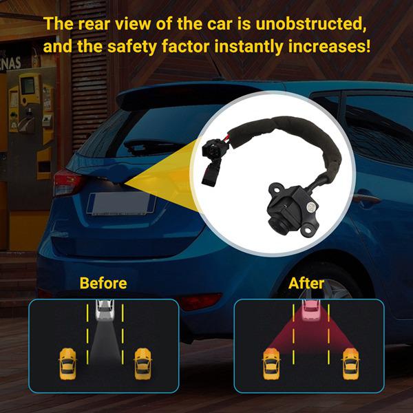 Black ABS Car Reversing Rearview Camera