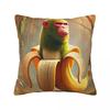 Chimpanzini Bananini  Pillow Cover Polyester Pillow Case Cushion Cover Funny Pattern Pillowcases For Office Car Home Decorative