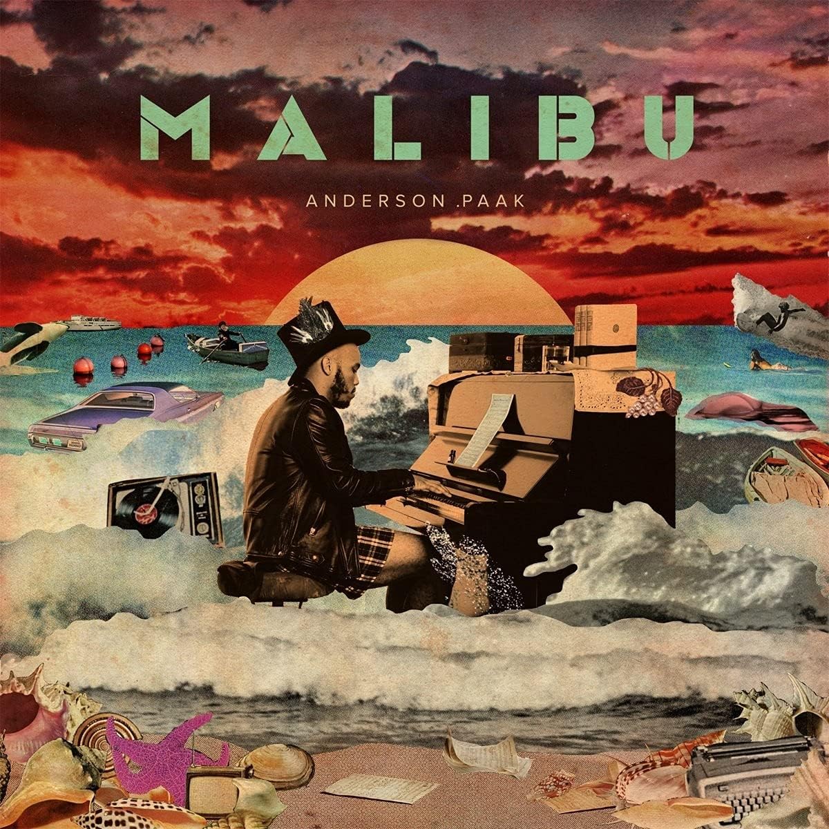 

LP Record ANDERSON .PAAK Malibu ERE222 EMPIRE 2016 Europe Rap HipHopRB