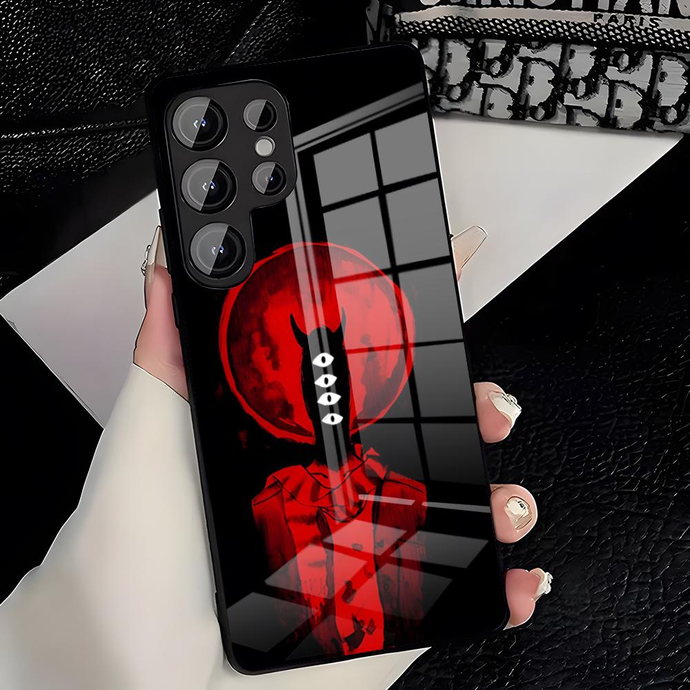 Goodnight Punpun Phone Case For Samsung A25 A13 A33 5G A54 A36 A35 A56 A52 A14 Shockproof Glass Cover