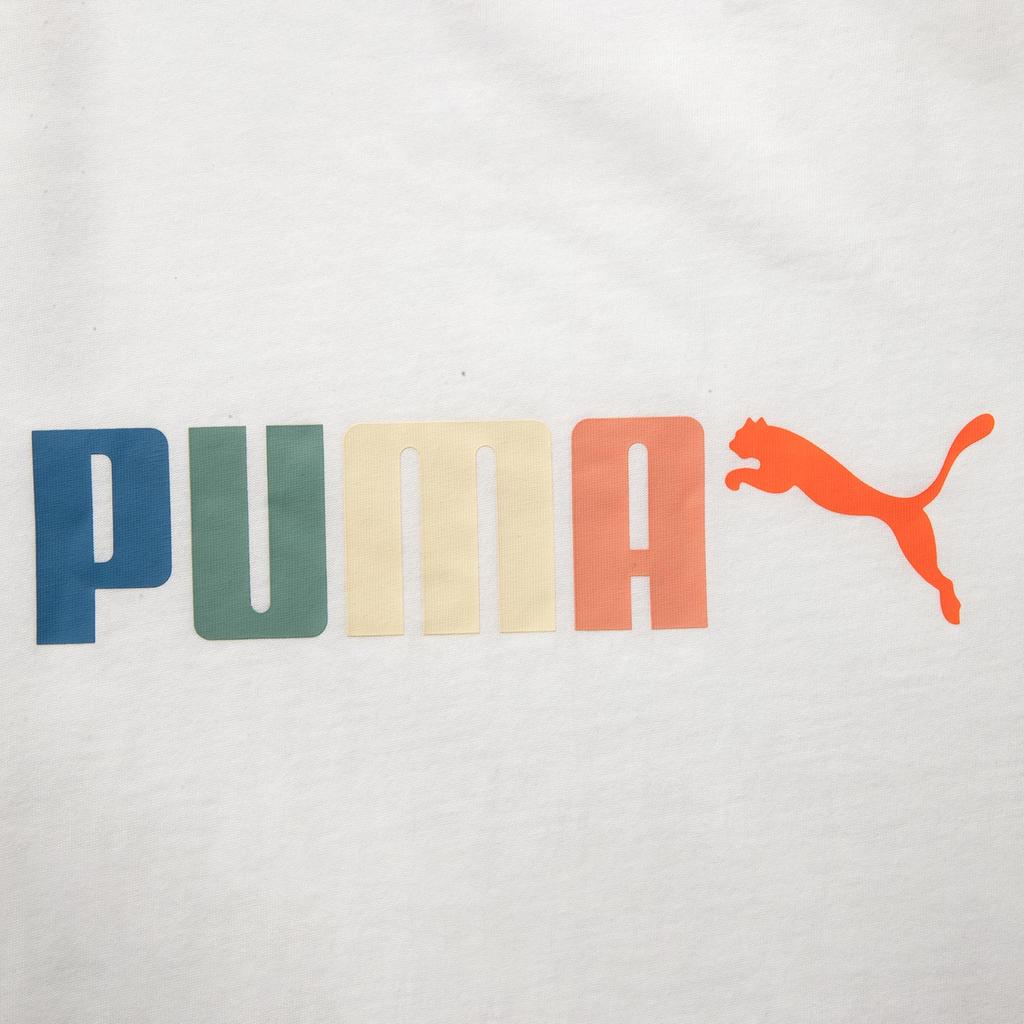 Puma Comfortable Sports Casual Short Sleeve T-Shirt Unisex Tops White 692487-02