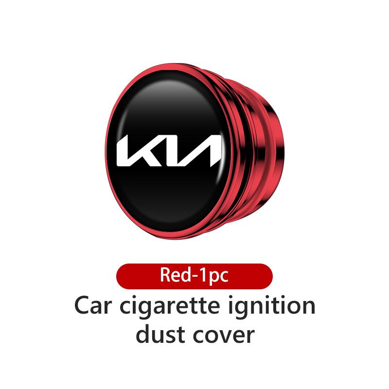 AXADSN1 Universal Car Cigarette Lighter Dust Proof Cover Cap Accessories For KIA K5 K2 Optima Soul Spectra Niro Cadenza Sephia Carens