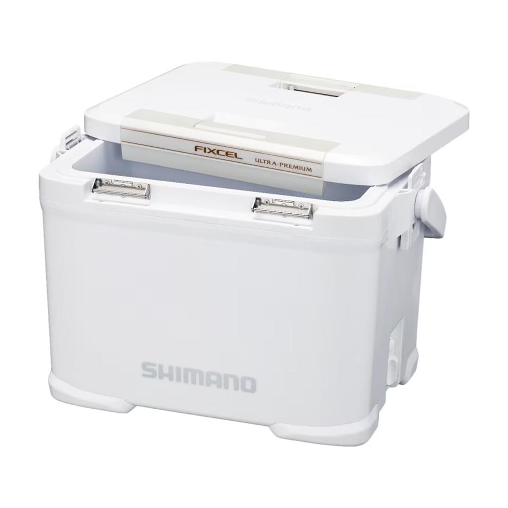SHIMANO Cooler Box Fixel Ultra Premium 17L Ice White NF-017X