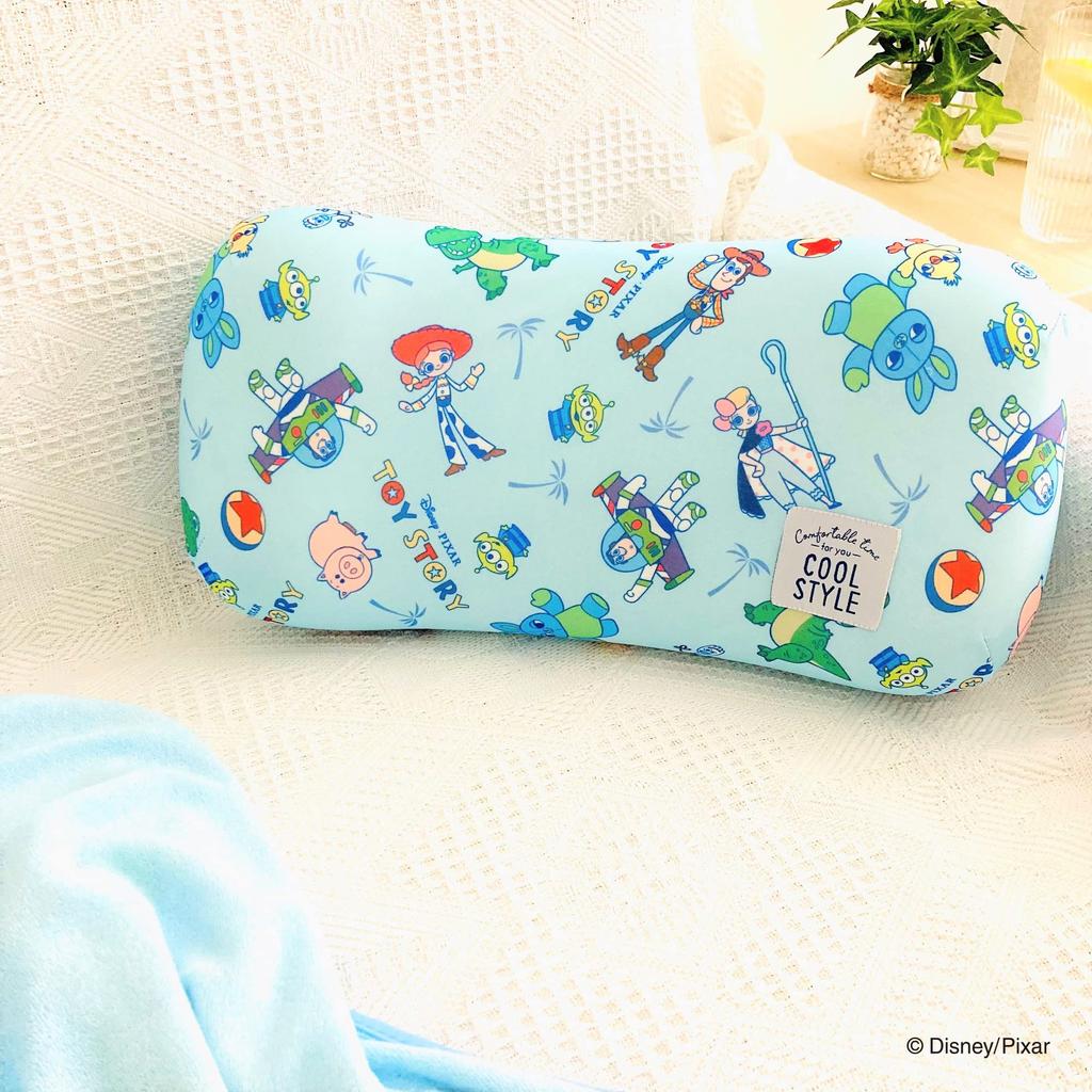 MORIPiLO Memory Foam Pillow, Relaxing Pillow, Cooling, Summer, Toy Story Blue, Approx. 20x40cm, Plush Toy, Cushion, Character, Disney, 4620535