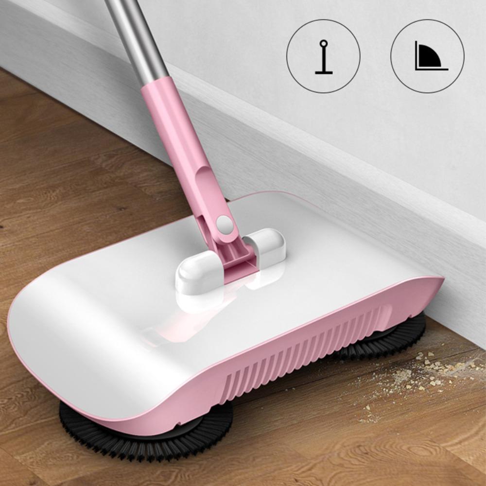 Powerful Suction Hand Push Sweeper Non Electric Sweeper Mop Cleaner Kitchen Cleaning