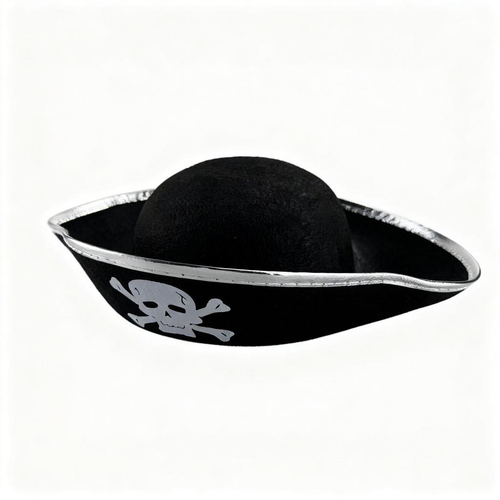 Pirat Kapitän Totenkopf Hut - Halloween Maskerade Cosplay Requisite