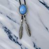 Vintage Gemstones Bolo Tie for Adult Unisex Cowboy Necktie Costume Accessories Shirt Bolo Tie for Men PU Rope Necktie