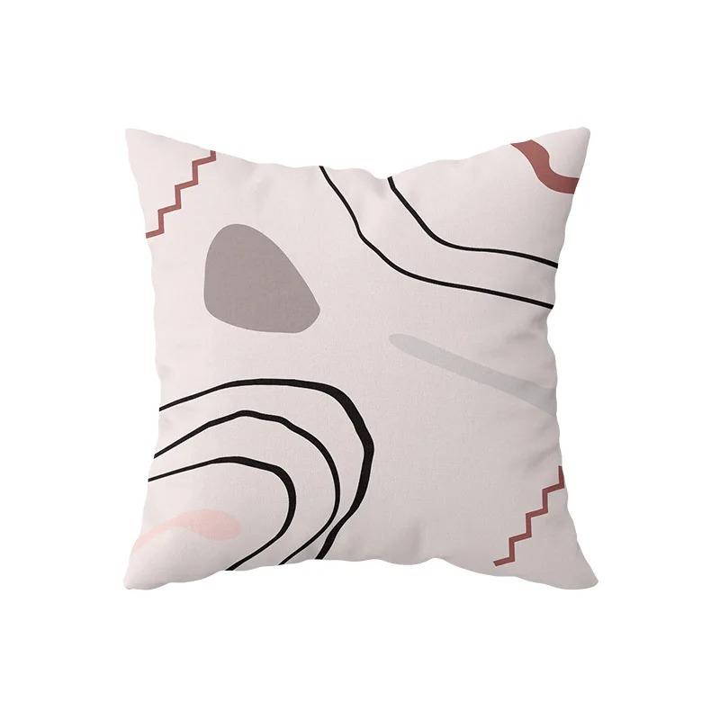 Creative Abstract Art Pillowcase Car Ornaments Office Living Room Sofa Home Pillowcase