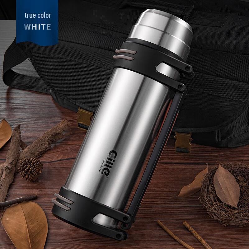Mosh! Large Capacity Stainless Steel Insulated Travel Thermos